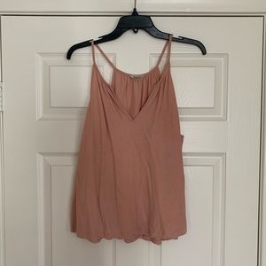 Madewell blush summer top - cami straps - v neck